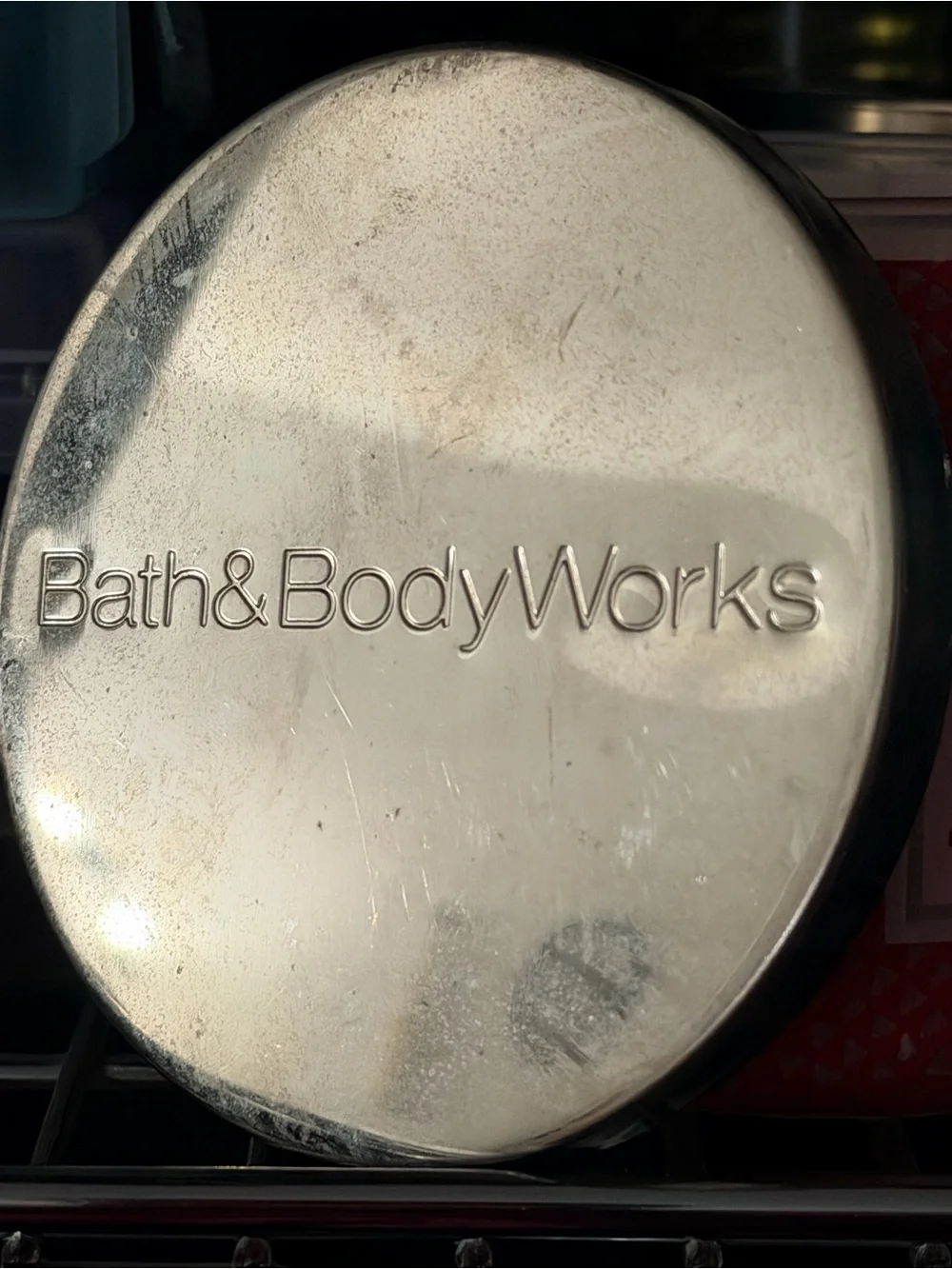 rare bath and body work large 3 wick candle